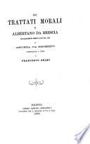 Collezione di opere inedite o rare dei primi tre secoli della lingua