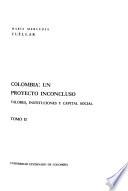 Colombia, un proyecto inconcluso