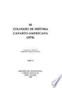 Coloquio de Historia Canario-Americano [i.e. Americana].