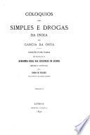 Coloquios dos simples e drogas da India