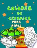 colorea de ceramica para ninos