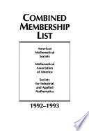 Combined Membership List