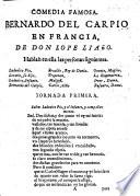 Comedia famosa, Bernardo del Carpio en Francia