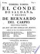 Comedia famosa, el conde de Saldaña