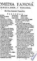 Comedia famosa: Firmeza, Amor, y Venganza