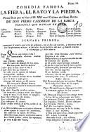 Comedia famosa, La Fiera, el rayo y la piedra