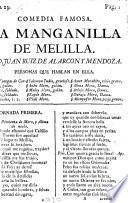 Comedia Famosa. La Manganilla De Melilla