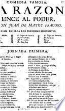 Comedia Famosa. La Razon Vence Al Poder