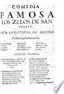 Comedia famosa: Los zelos de San Joseph