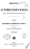 Comedias de Calderón de la Barca