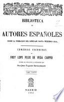 Comedias escogidas de frey Lope Félix de Vega Carpio