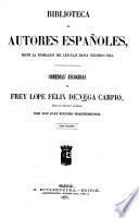 Comedias escogidas de frey Lope Félix de Vega Carpio