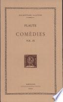 Comèdies, vol. IX: Psèudolus