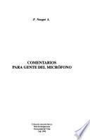 Comentarios para gente del micrófono