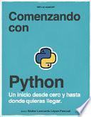 Comenzando con Python