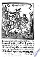 Comiença la coronica del valiente y esforçado prĩcipe dō Florãdo d'Inglatierra hijo del noble y esforçado prĩcipe Paladiano en q̃ se cuentā las ... auēturas q̃ dio fin por amores dela hermosa prĩcesa Roselinda hija del emþador de Roma
