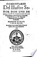 Commentario de la guerra de Alemaña, hecha de Carolo V. en el an. 1546 y 1547