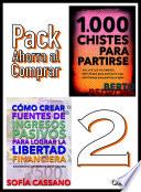Cómo crear fuentes de ingresos pasivos para lograr la libertad financiera & 1000 Chistes para partirse