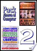 Libro Cómo crear fuentes de ingresos pasivos para lograr la libertad financiera & Enseña a dibujar en una hora