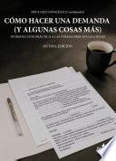 Como hacer una demanda (y algunas cosas más)