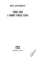 Cómo leer a Mario Vargas Llosa