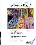 Cómo Se Dice--?
