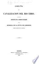 Compañía de canalización del Río Ebro