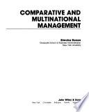 Comparative and Multinational Management