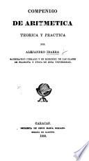 Compendio de Arithmética teórica y práctica