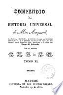 Compendio de historia universal