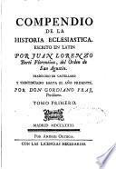 Compendio de la historia eclesiastica