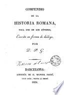 Compendio de la historia romana