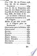 Compendio de observaciones que forman el plano de un viage político y filosófico que debe hacerse dentro y fuera del reyno ... en el que se trata de las excelencias, riquezas y origen de las artes : de los tres reynos de la naturaleza ; y de toda la economía Animal, vegetal y mineral...