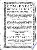 Compendio historial de los hermitaños de nuestro padre San Agustin, del Principado de Cataluña