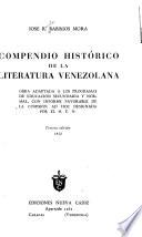 Compendio histórico de la literatura venezolana