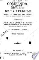 Compendio histórico de la religion