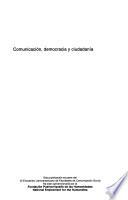 Comunicación, democracia y ciudadanía