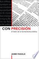 Con precisión