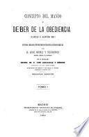 Concepto del mando y deber de la obediencia (cartas á Alfonso XIII)
