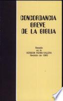 Concordancia breve de la biblia