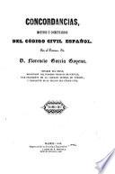 Concordancias del Código Civil Español