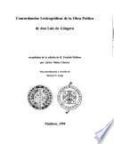 Concordancias lexicográficas de la obra poética de don Luis de Góngora