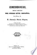 Concordancias, motivos y comentarios del codigo civil español