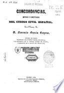 Concordancias, motivos y comentarios del código civil español