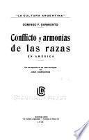 Conflicto y armonías de las razas en América