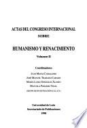 Congreso Internacional Sobre Humanismo y Renacimiento