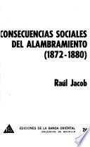 Consecuencias sociales del alambramiento (1872-1880)