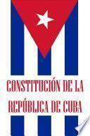 Constitución de la República de Cuba