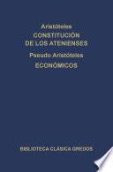 Constitución de los Atenienses. Económicos.