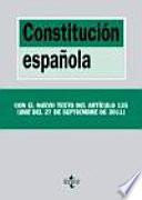 Constitucion espanola / Spanish Constitution